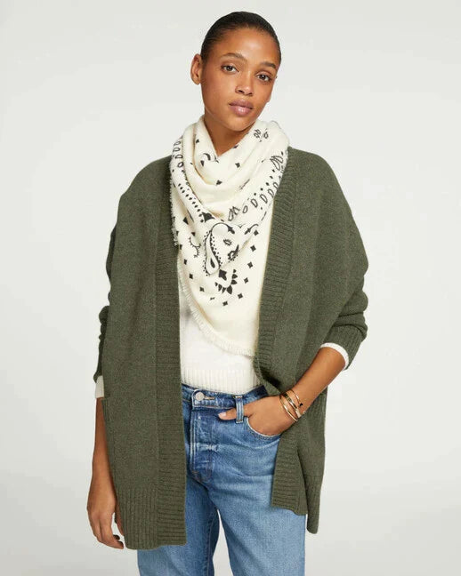 Kujten Hashiko Printed Cashmere Bandana - Premium from Marina St Barth - Just $299.00! Shop now at Marina St Barth