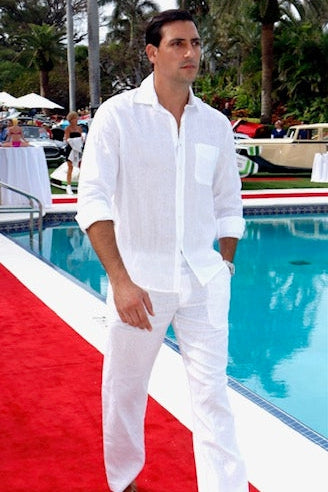 Linen Classic Shirt - Premium Shirts & Tops from Marina St. Barth - Just $190.00! Shop now at Marina St Barth