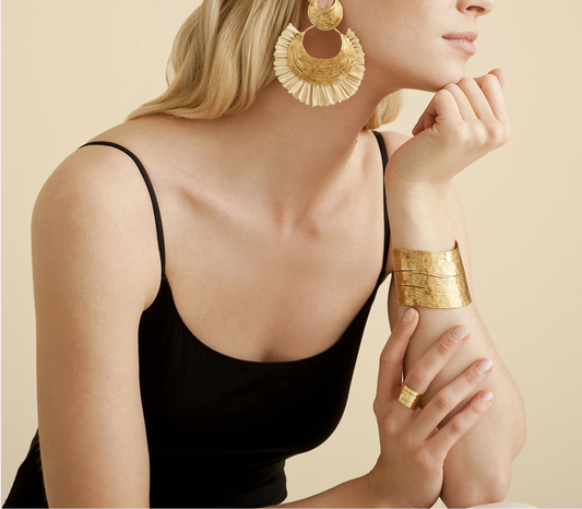 Gas Bijoux Luna Wave Earrings 265 - Premium earrings from Marina St Barth - Just $265! Shop now at Marina St Barth