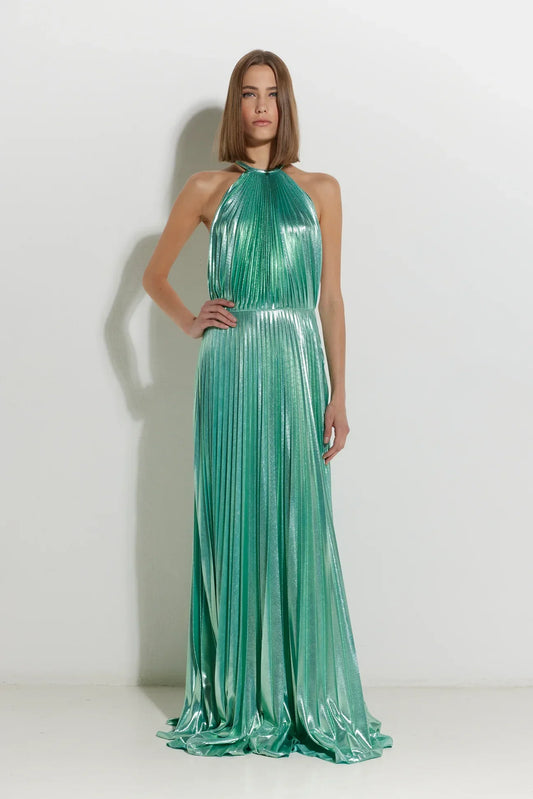 Oud Isadora Dress Metallic - Premium Long dress from Marina St Barth - Just $1350! Shop now at Marina St Barth