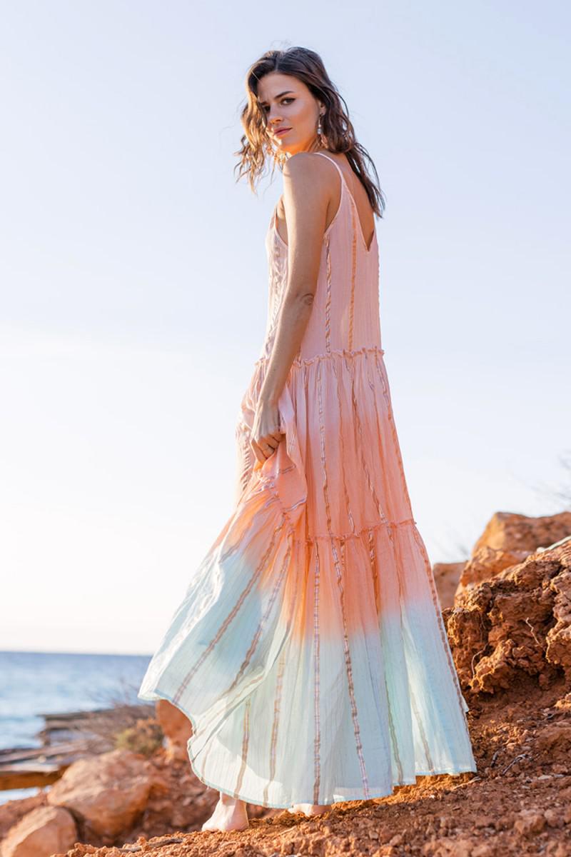 Angy Bare Shoulder Long Dress - Premium Dress from Miss June - Just $230.00! Shop now at Marina St Barth
