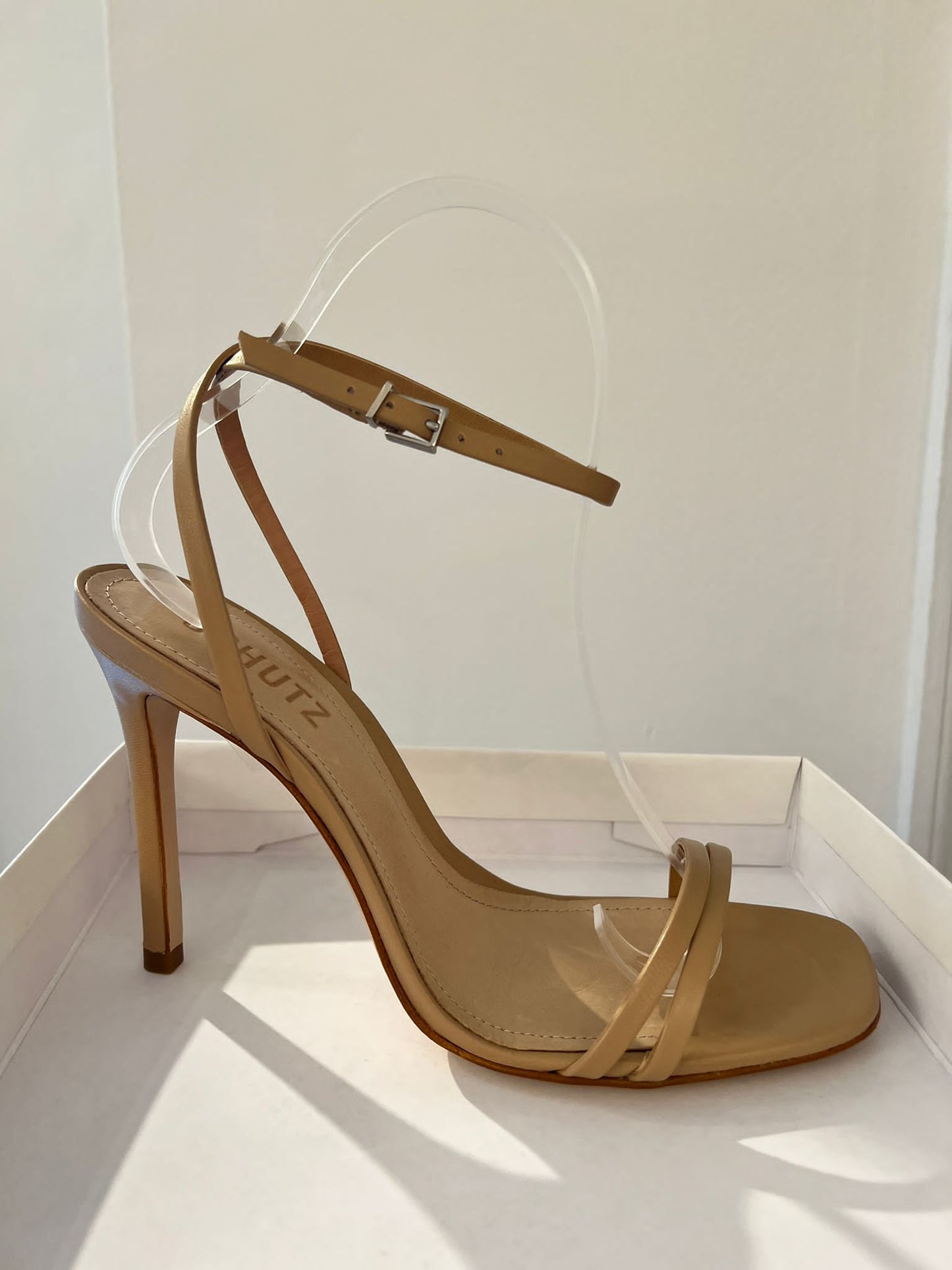 Schutz Altina Leather Sandal - Premium Shoes from Marina St. Barth - Just $90! Shop now at Marina St Barth