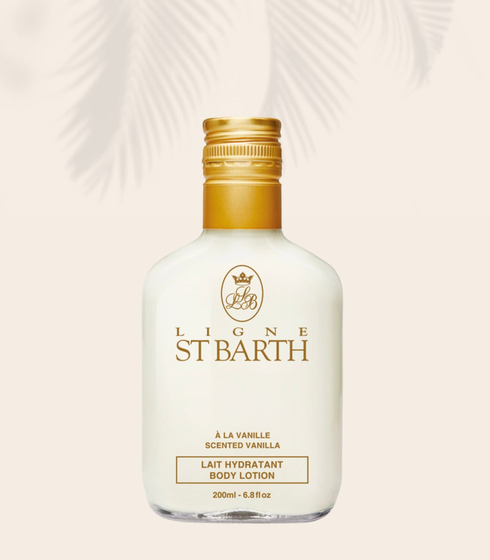 Ligne St Barth Vanilla  body lotion glass bottle by LIGNE ST BARTH from Marina St Barth
