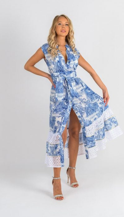 Positano Dress Santiago - Premium Dresses from Marina St. Barth - Just $520.00! Shop now at Marina St Barth