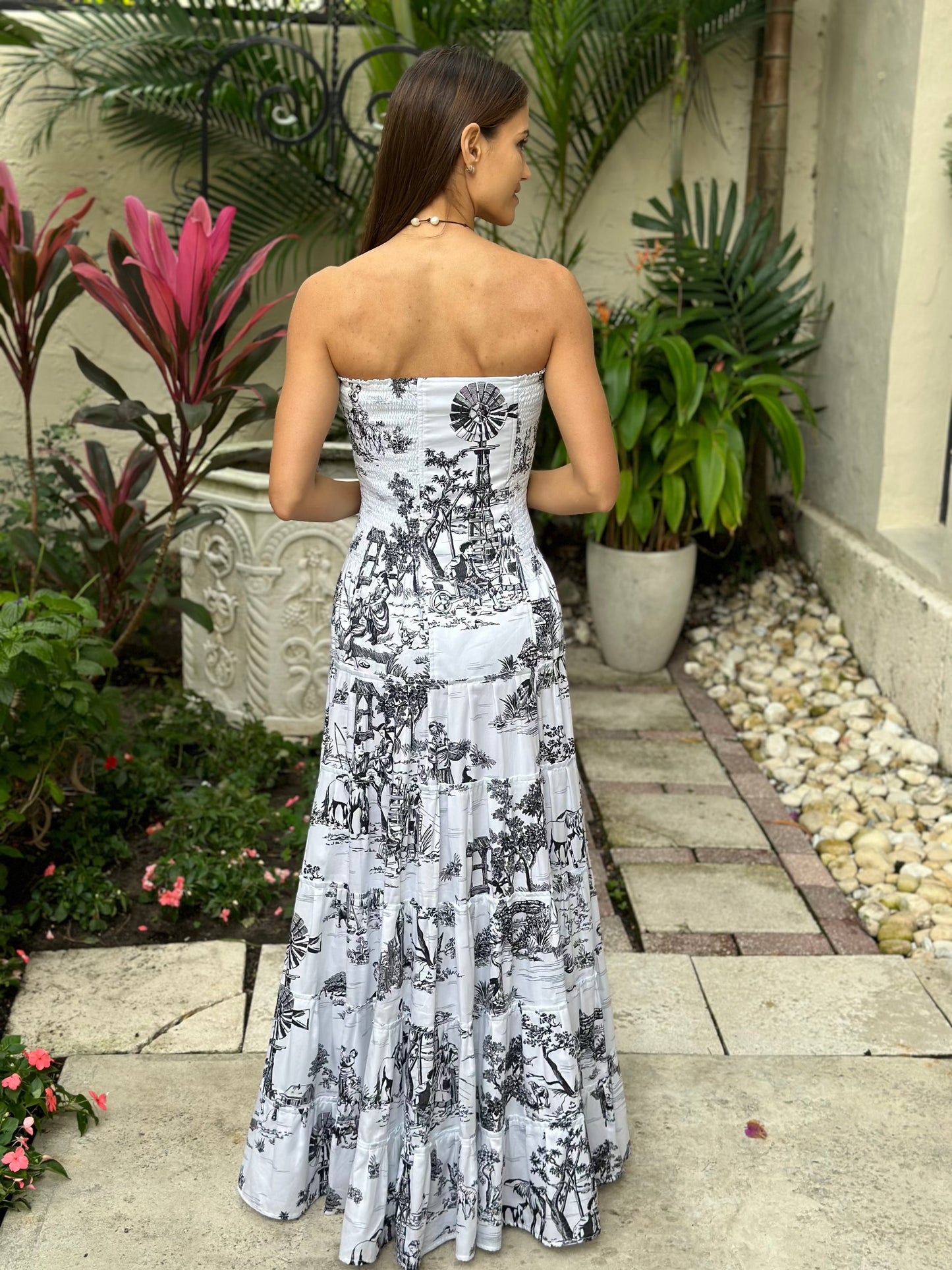 Blanca High and Low Toile - Premium Long Dresses from Marina St Barth - Just $990! Shop now at Marina St Barth