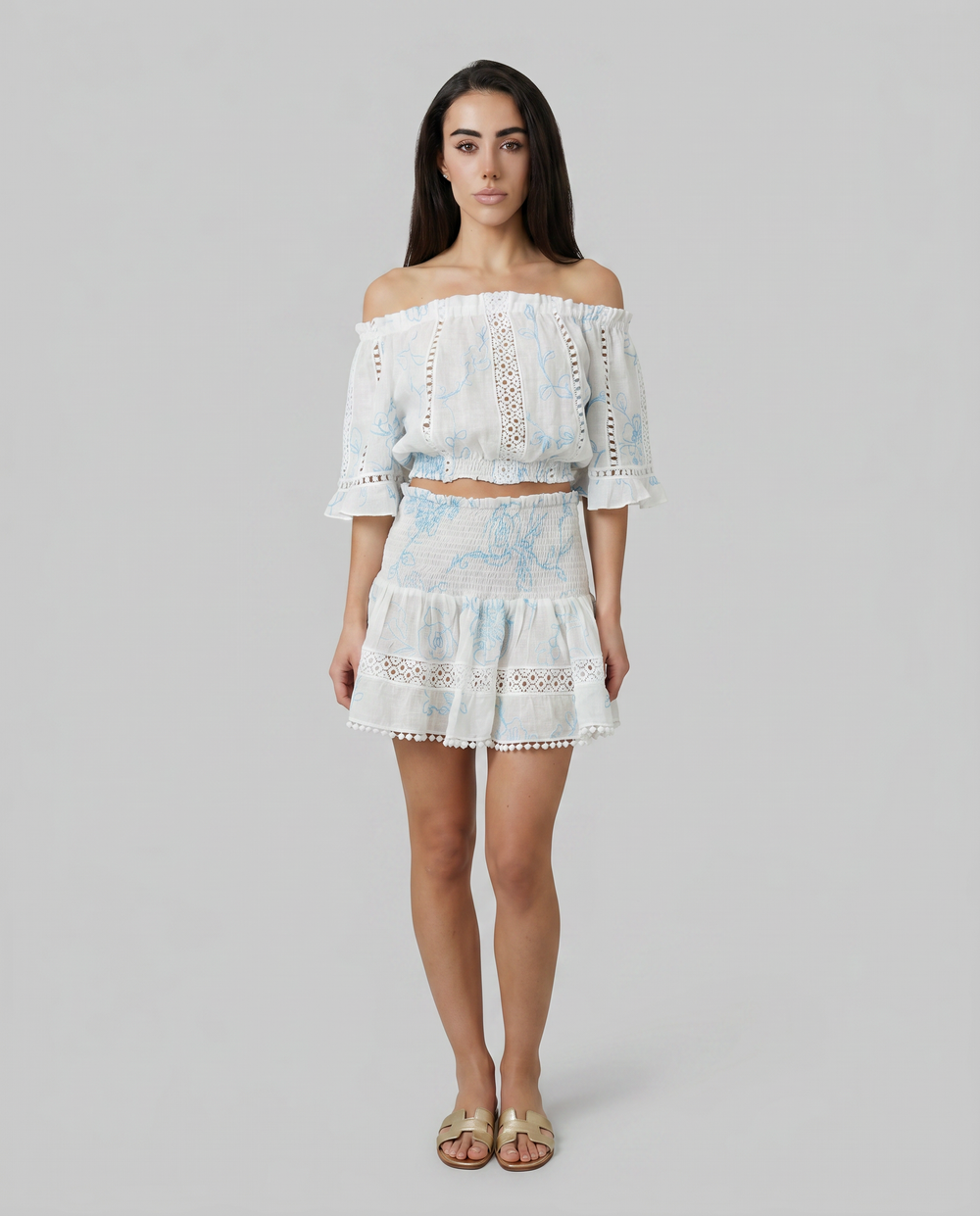 Mini Skirt Alma by Queen Moda from Marina St Barth
