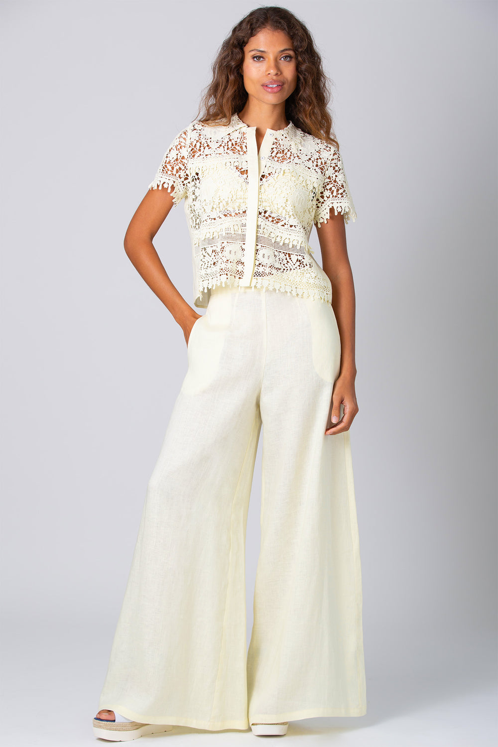 Pamela Linen Pant