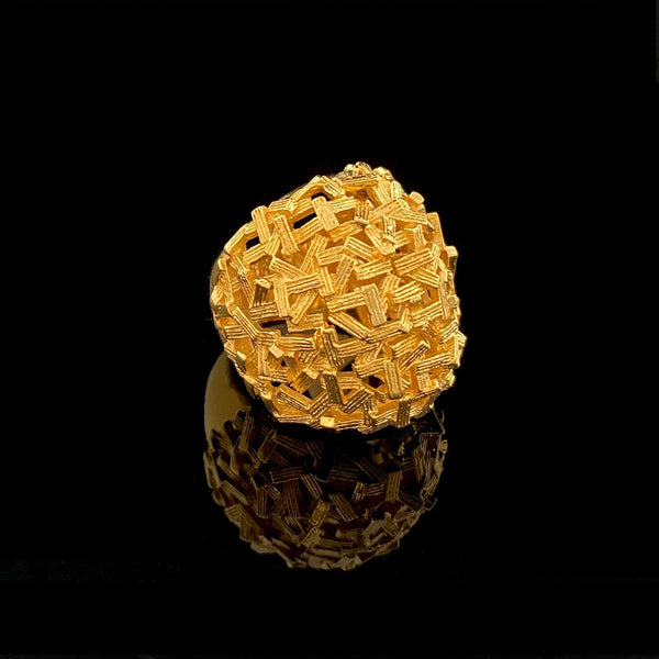 Abstract Stick Ring by Tay from Marina St Barth