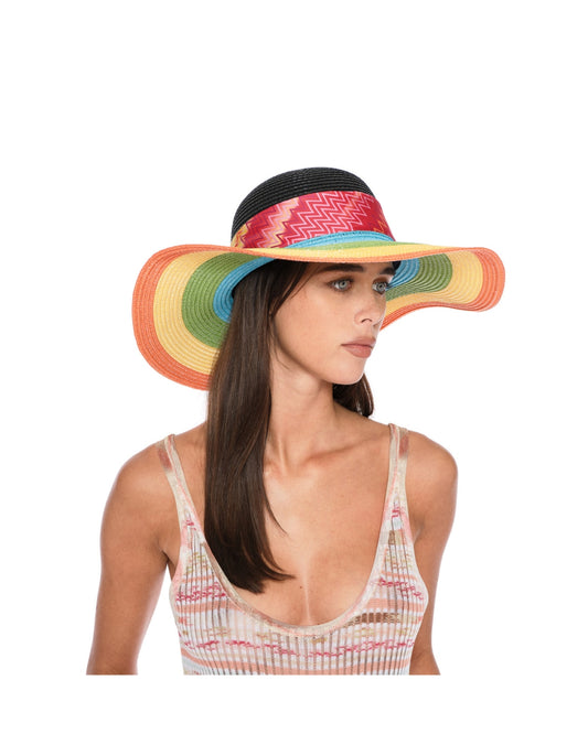 Missoni Straw Hat Multicolor - Premium Hat from Missoni - Just $280! Shop now at Marina St Barth