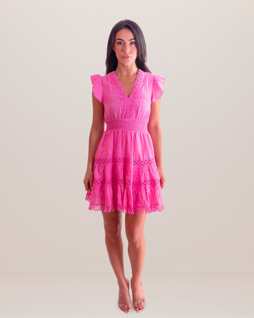 Ravello Linen Dress by Queen Moda from Marina St Barth
