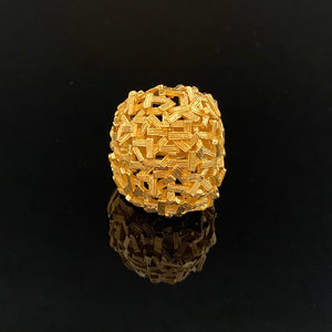 Abstract Stick Ring by Tay from Marina St Barth