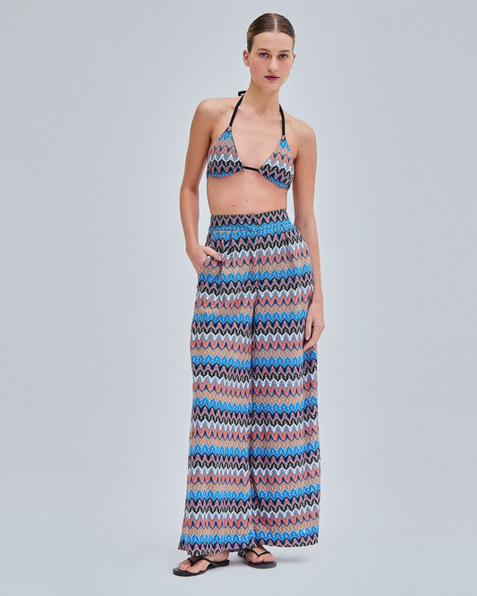 PatBo Crochet Wide Leg Pant - Premium Pant from Marina St Barth - Just $575! Shop now at Marina St Barth