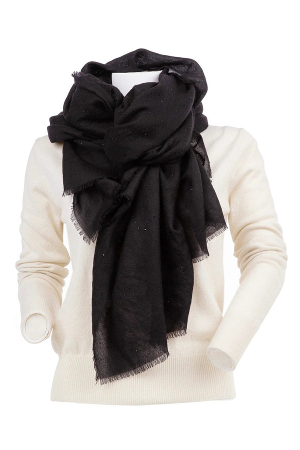 Signature Scarf Rhinestones cashmere by 26 80 from Marina St Barth