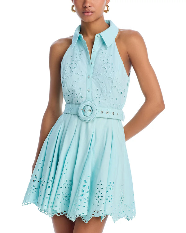 Hemant & Nandita Adya Short Dress With Buckle Belt by Hemant & Nandita from Marina St Barth