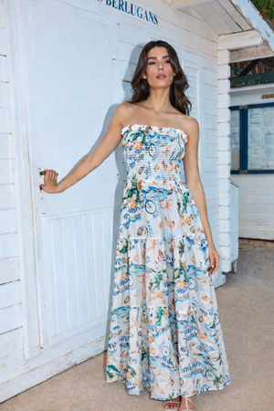 Tisha Dress French Riviera