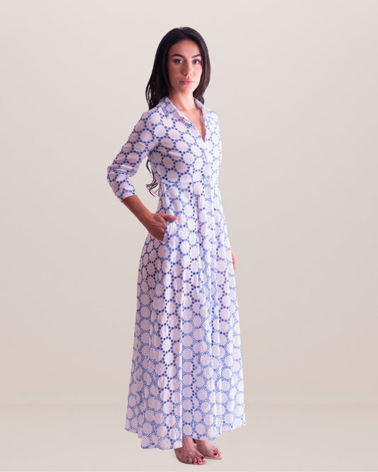 Shirt Dress Eyelet - Premium Dresses from Marina St. Barth - Just $470! Shop now at Marina St Barth