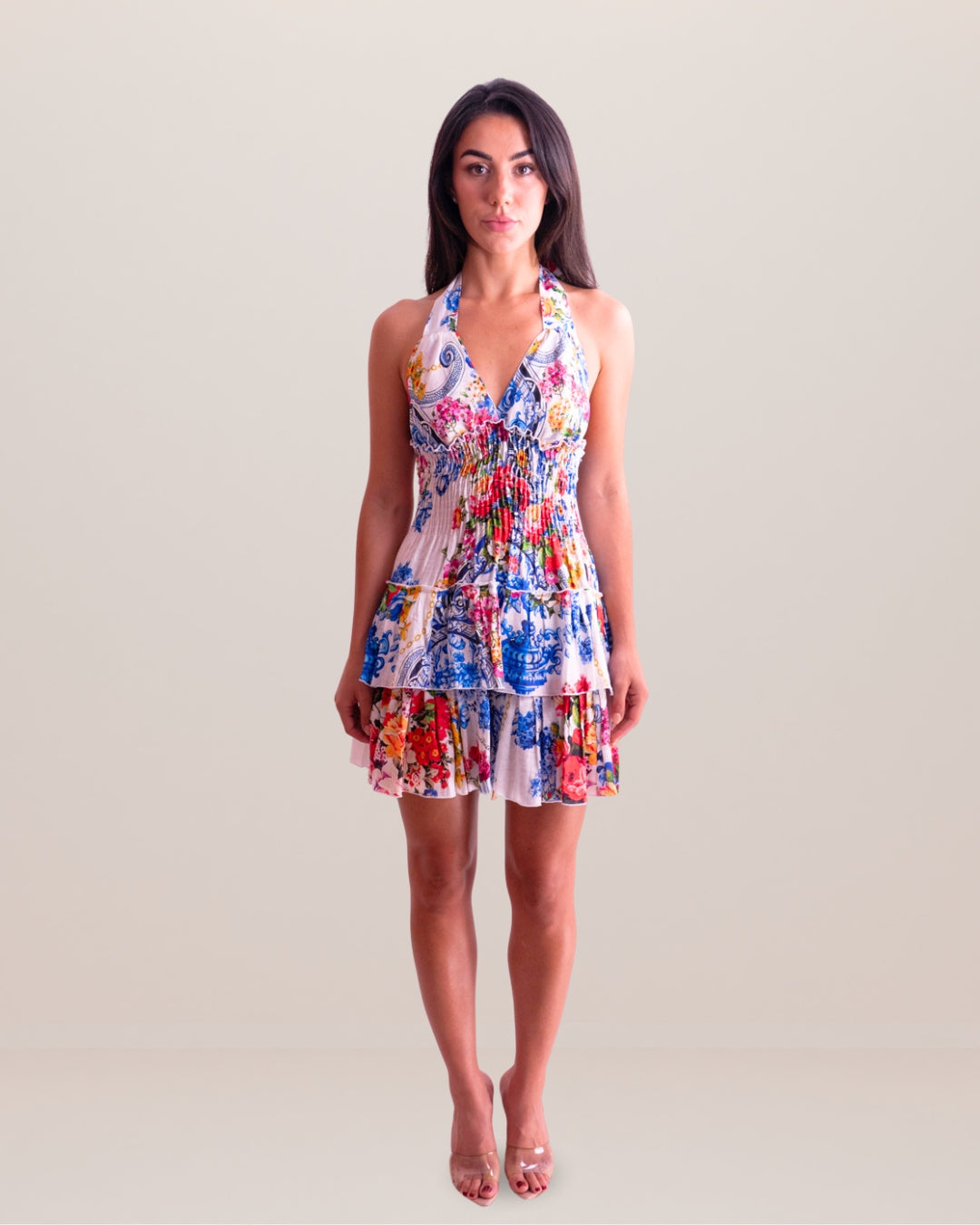 Positano Melon Short Dress - Premium Short dress from Marina St Barth - Just $395! Shop now at Marina St Barth