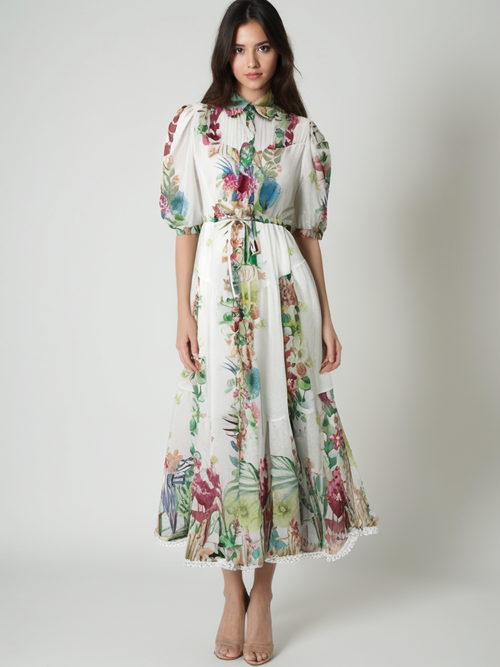 Charo Ruiz Long Dress Criselle