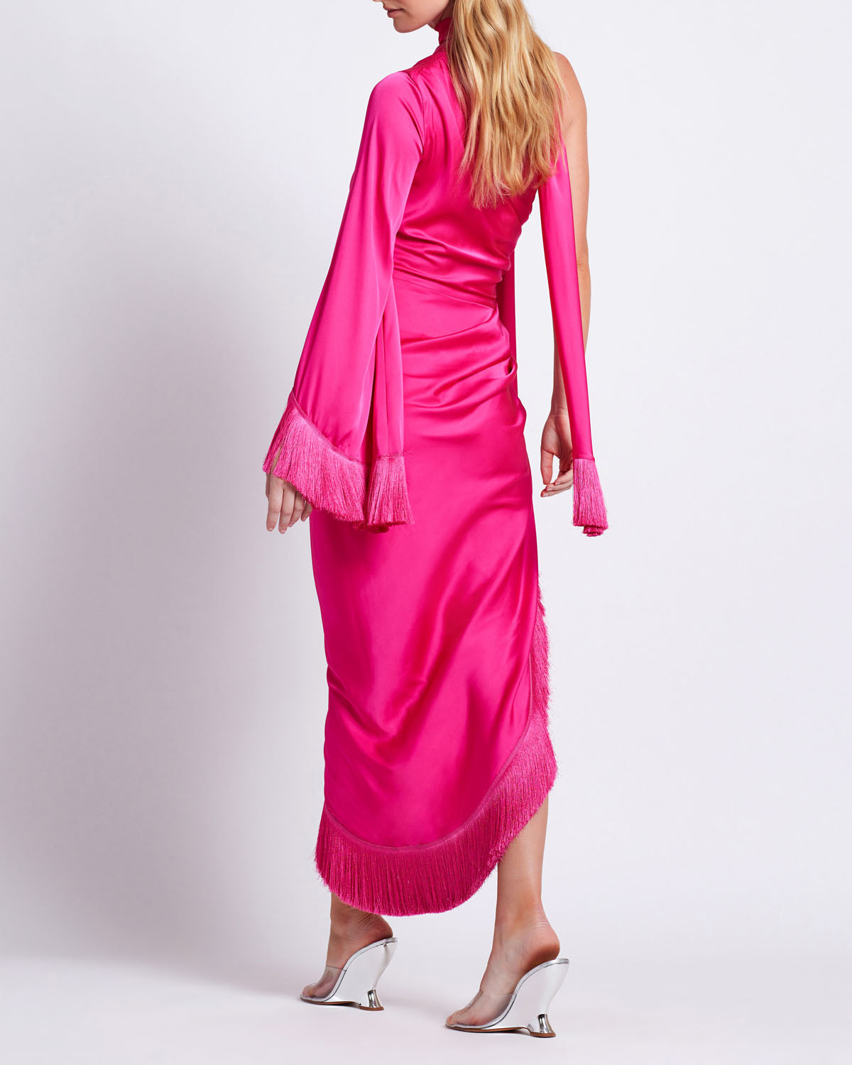 PatBo Fringe Trim Oscar Dress - Premium Long Dresses from Marina St Barth - Just $895! Shop now at Marina St Barth