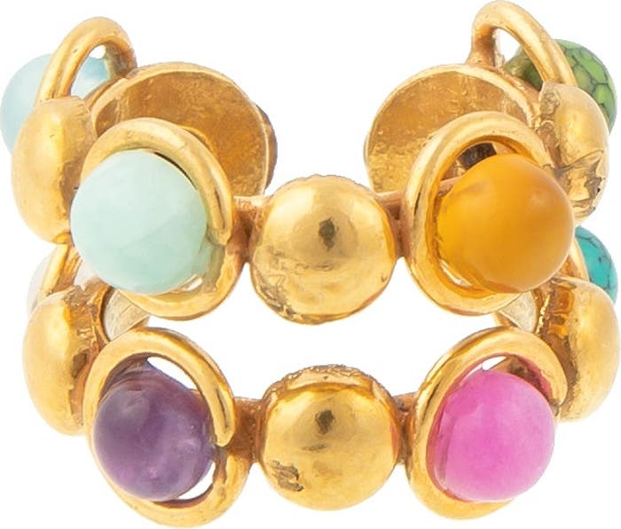 Sylvia Dots Double Ring