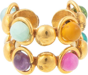 Sylvia Dots Double Ring