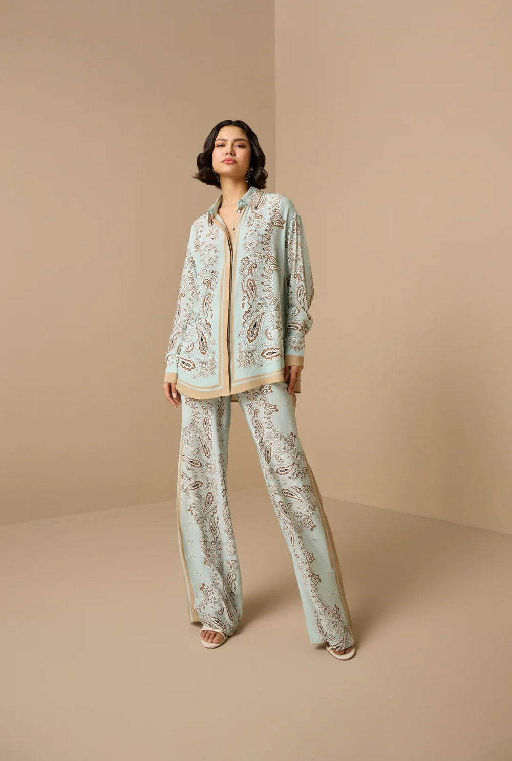 Hemant & Nandita Navi Straight Pants by Hemant & Nandita from Marina St Barth