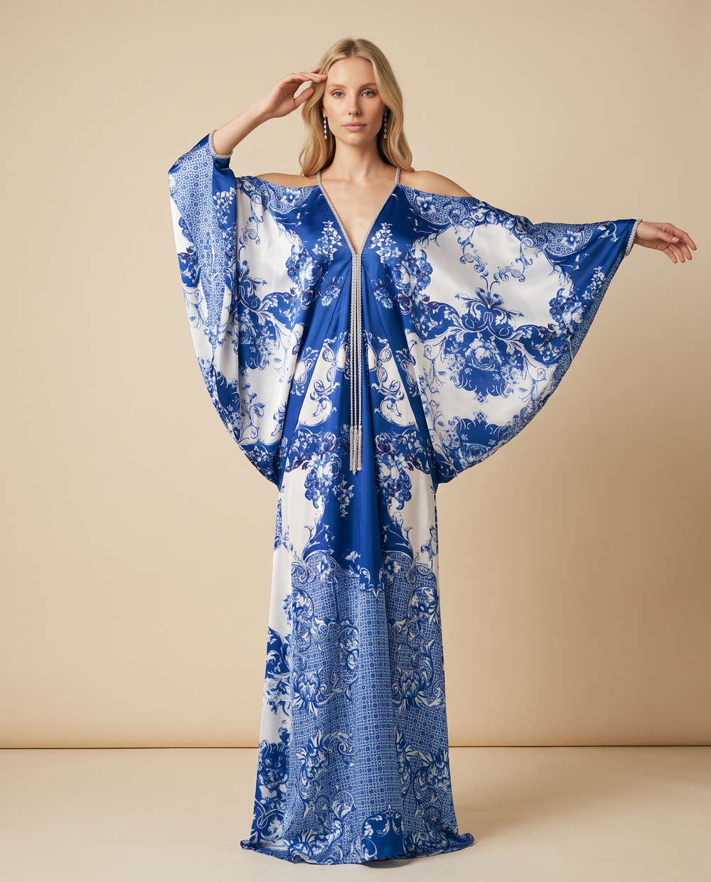 Maidy Chaina Silk Long Dress