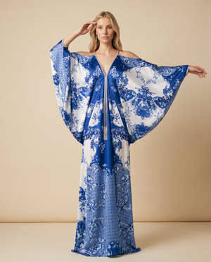 Maidy Chaina Silk Long Dress