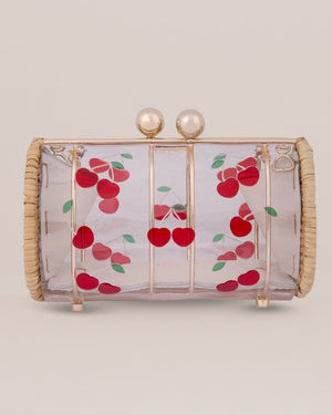 Clutch Petit Baobá Gold Cherry