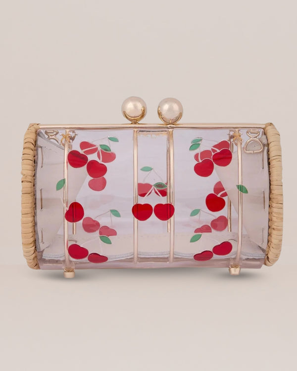 Clutch Petit Baobá Gold Cherry