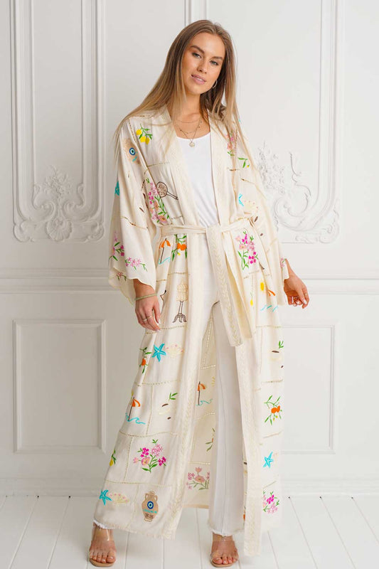 Zaimara Polignano A Mare Kimono - Premium Kimono from Zaimara - Just $480! Shop now at Marina St Barth