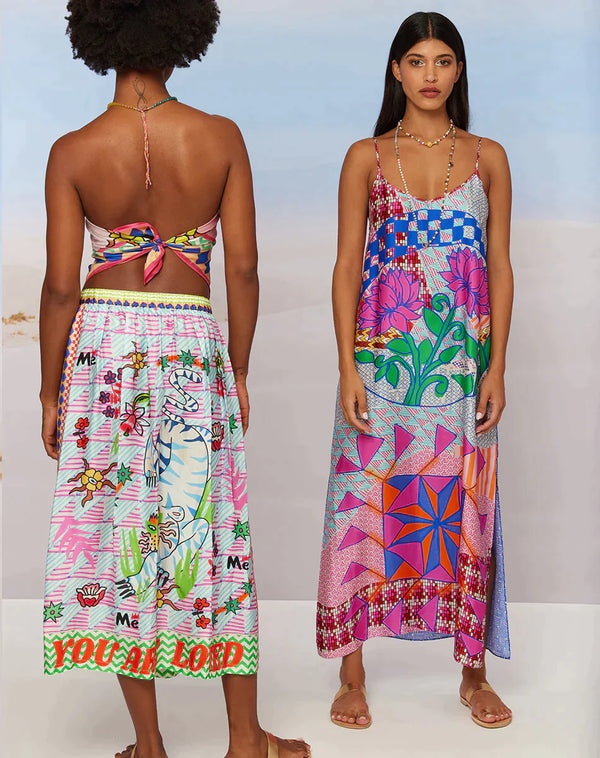 Me 369 Olivia Rangoli Dress by Me 369 from Marina St Barth
