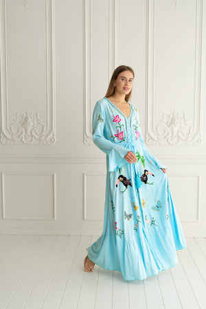 Rio De Janeiro Kimono Dress