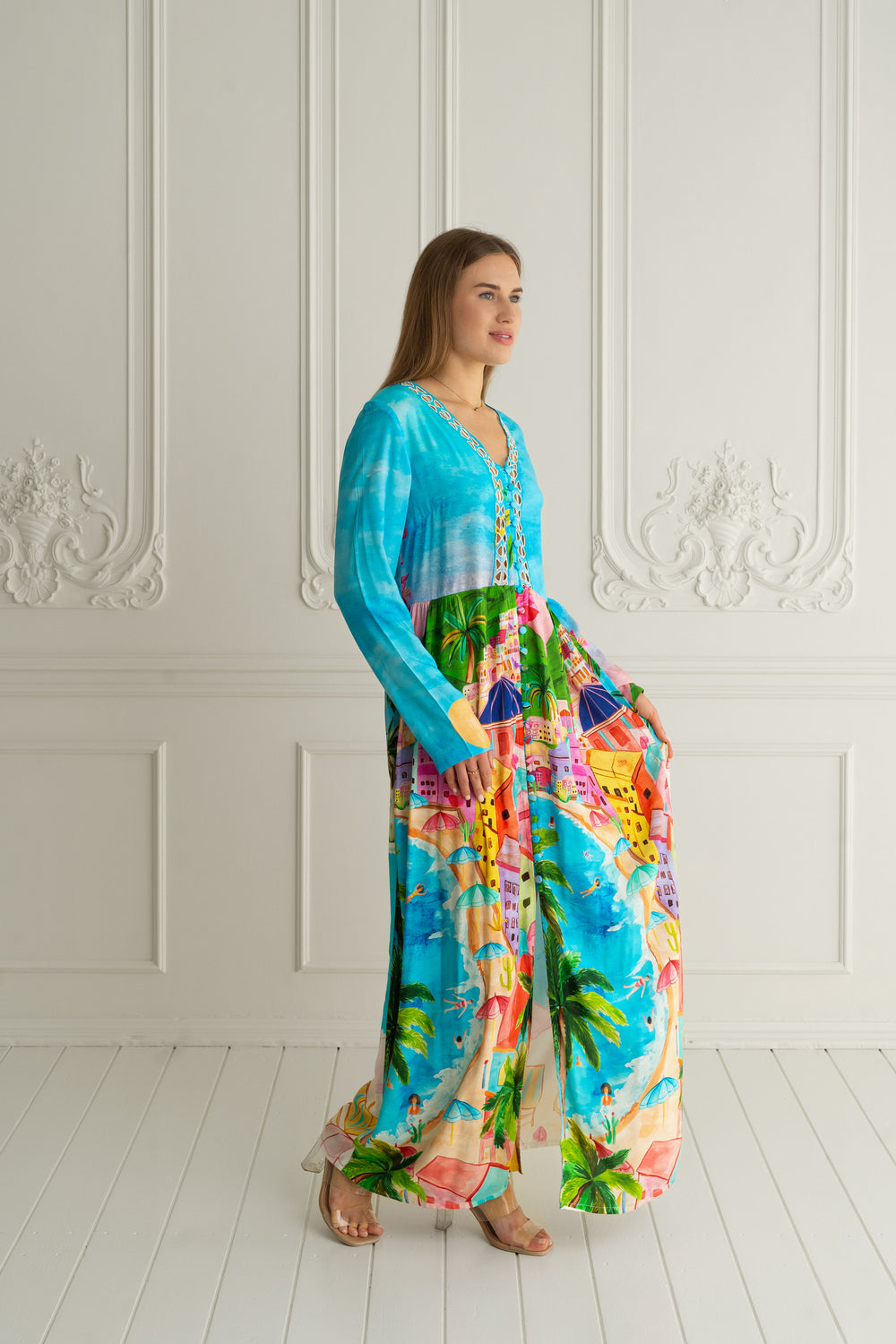 Bella Riviera Maxi Dress