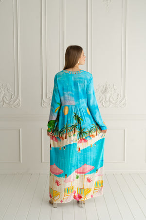 Bella Riviera Maxi Dress