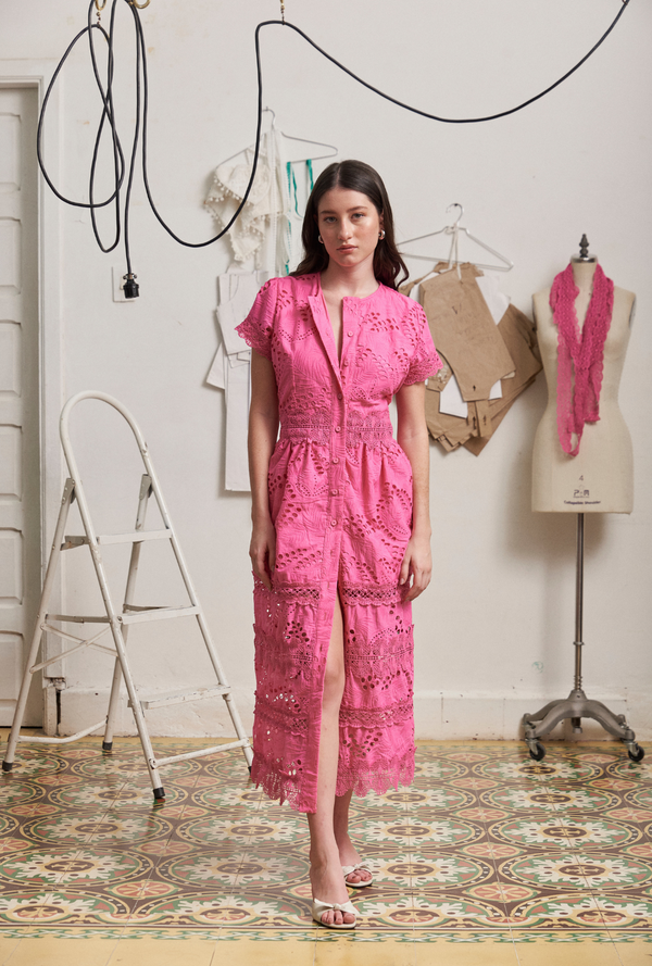Waimari Julie Dress Fuchsia by Marina St Barth from Marina St Barth