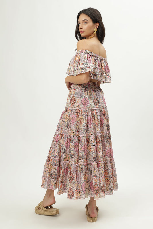 Long Skirt Provence - Premium Long Skirts from Marina St Barth - Just $499! Shop now at Marina St Barth