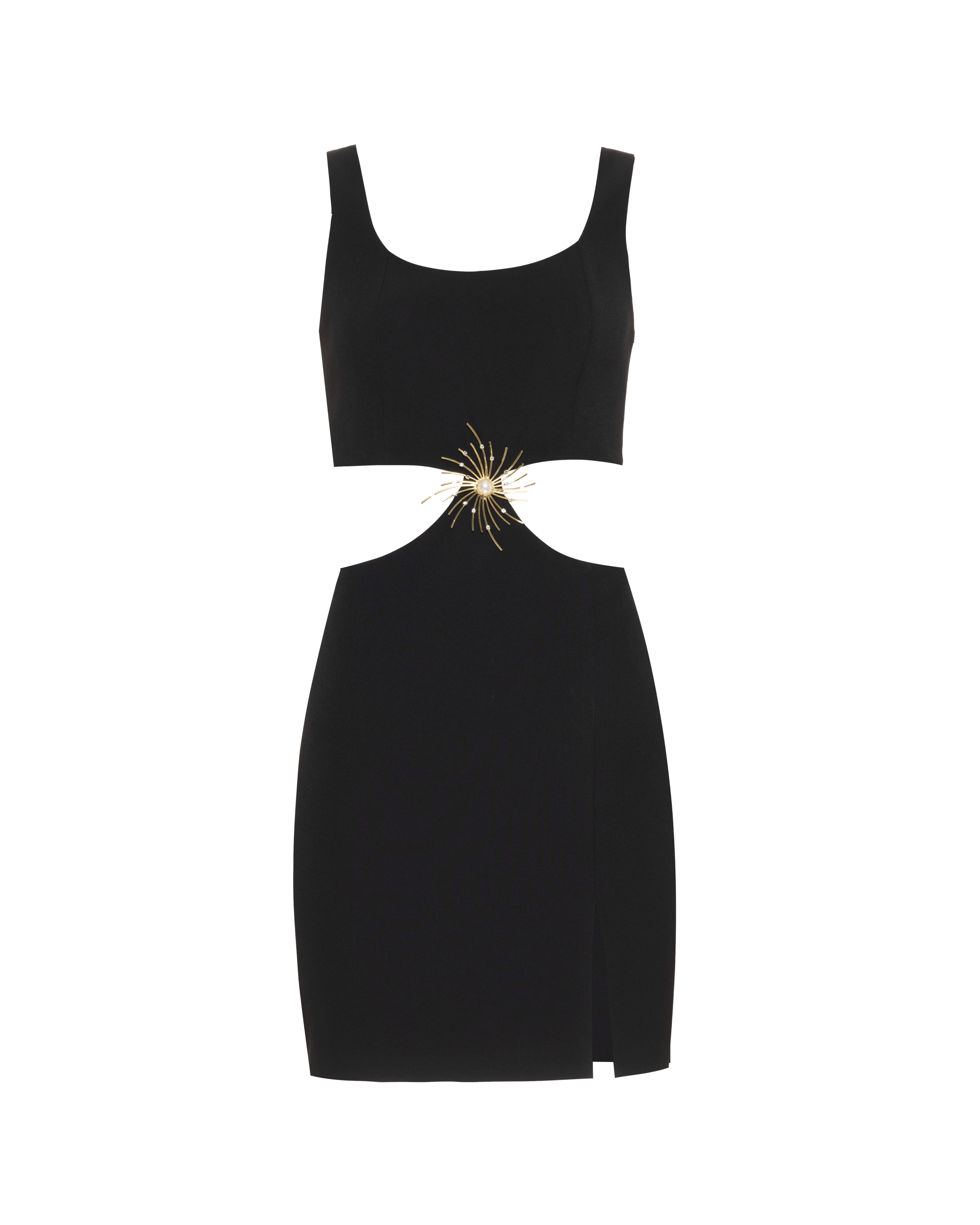 patbo cutout mini dress Patbo Crepe Cut-out Mini Dress