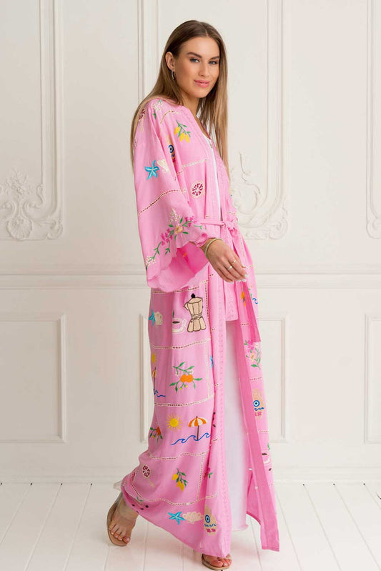 Zaimara Italian Affair Kimono - Premium Kimono from Zaimara - Just $465! Shop now at Marina St Barth