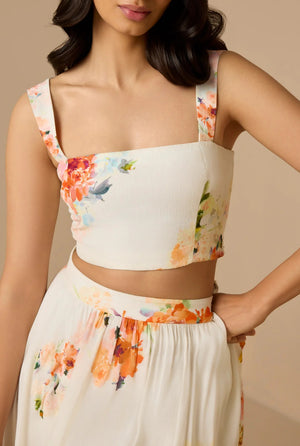 Hemant & Nandita Saba Corset Top - Premium Top from Hemant & Nandita - Just $198! Shop now at Marina St Barth