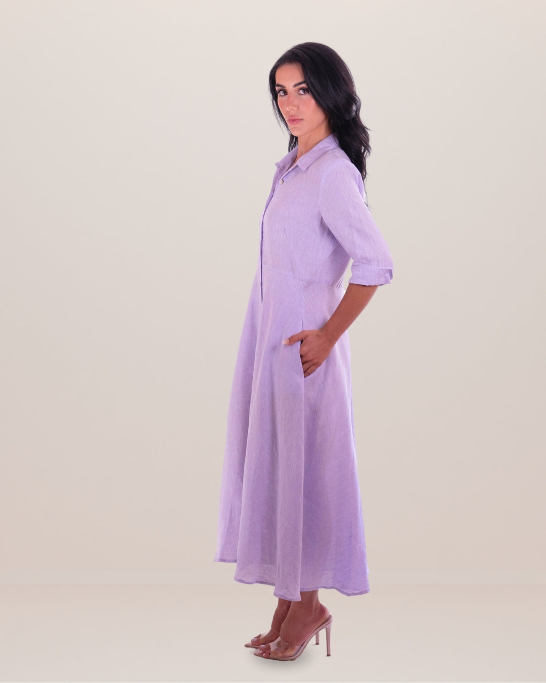 Shirt Dress midi Antibes - Premium Shirt Dress from Marina St Barth - Just $440! Shop now at Marina St Barth