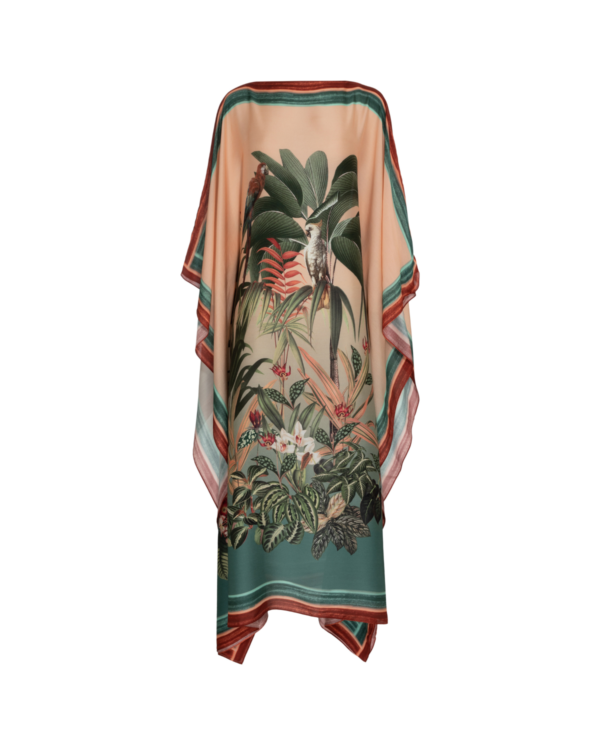 PatBo Paradise Print Silk Caftan - Premium Kaftan from PatBo - Just $595! Shop now at Marina St Barth