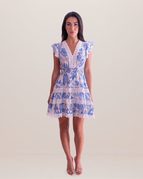 Ravello Linen Dress by Queen Moda from Marina St Barth