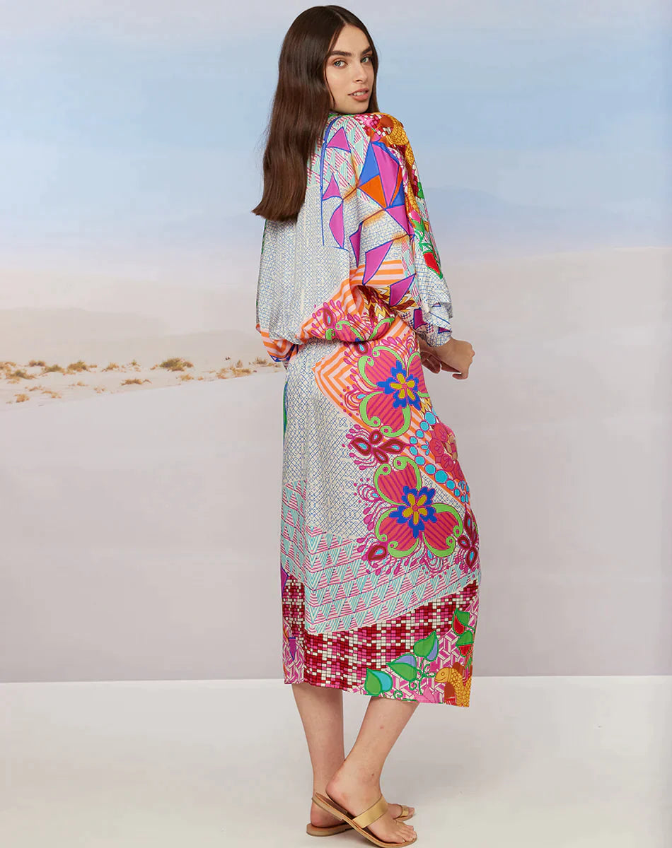 Me 369 Sophia Rangoli Kimono Dress - Premium Kimono from Marina St Barth - Just $398! Shop now at Marina St Barth