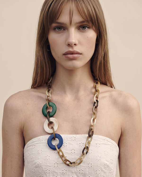 Recycled Horn Necklaces