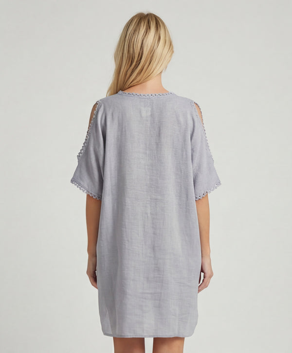 Vanita Rosa  Pipa Dress Linen