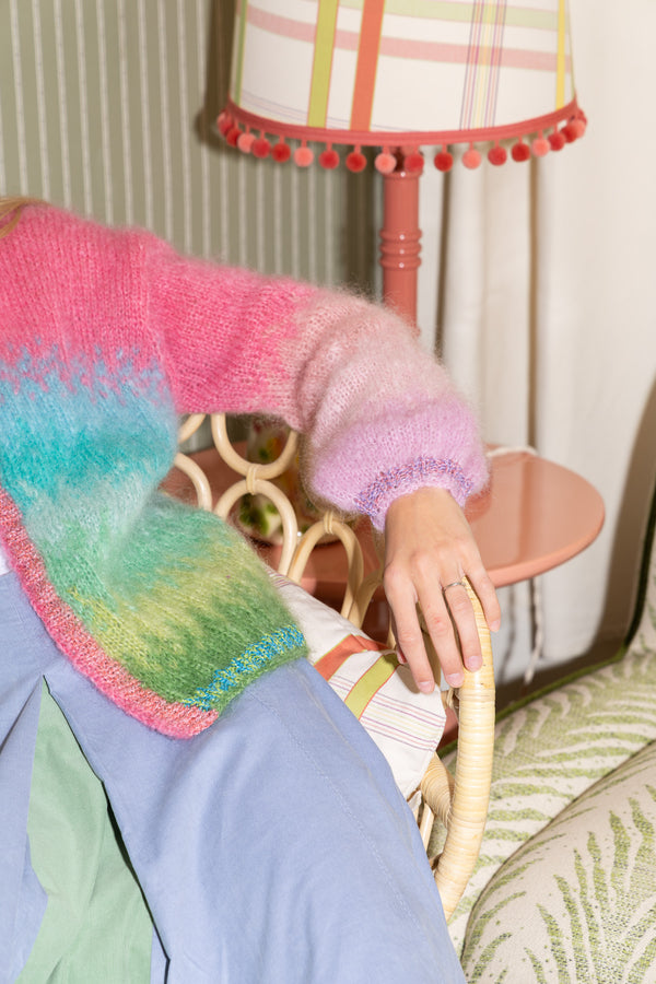 Little Jacket Tie and Dye Mohair