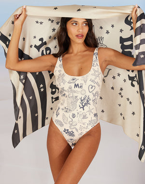 Me 369 Lucy Pareo Scarf by Marina St Barth from Marina St Barth