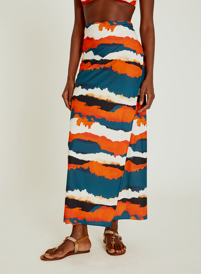 Lenny Niemeyer Knot Touch Sarong - Premium Pareo from Marina St Barth - Just $240.00! Shop now at Marina St Barth