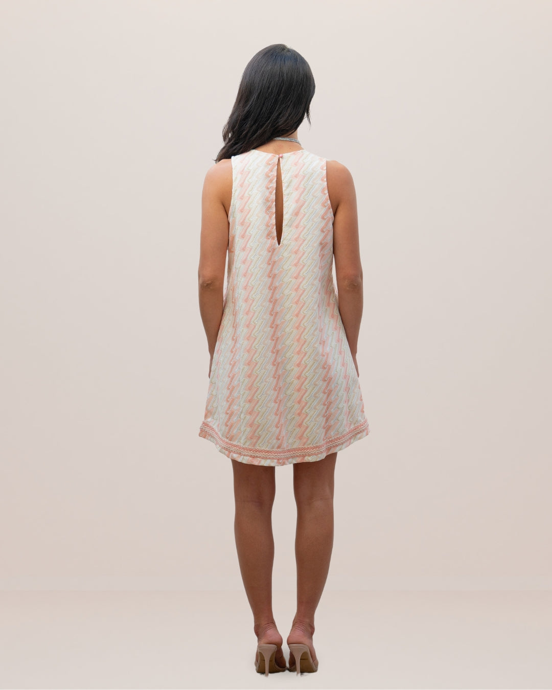 Peach Short Dress - Premium Short dress from Marina St Barth - Just $295! Shop now at Marina St Barth